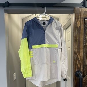 Adidas Pullover Rain Jacket Size Small